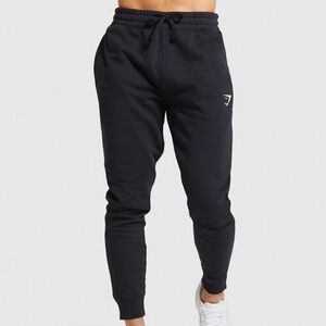Gymshark Men's Crest Jogger Slim Fit Color Black Size M